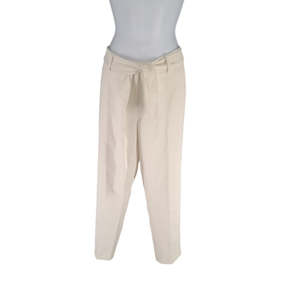 Polished chic career look Ann Taylor trousers ivory Size 2 Career boardroom - Picture 2 of 8